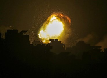 Striscia di Gaza: notte di combattimenti