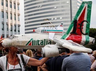 Alitalia, l’ultimo volo