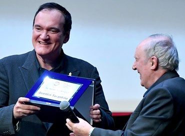 La Festa di Roma, Dario Argento premia Tarantino