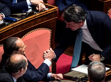 Berlusconi “tenta” Renzi: “Venga dalla nostra parte”