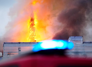 L’incendio alla Vecchia Borsa di Copenaghen