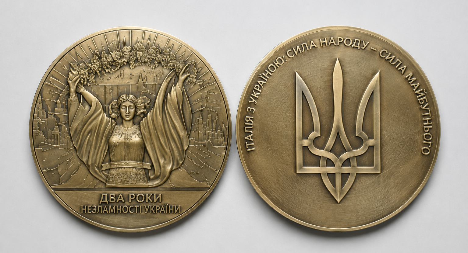 Продажа памятных медалей собрала более 500 тысяч евро на оборудование для украинского детского госпиталя